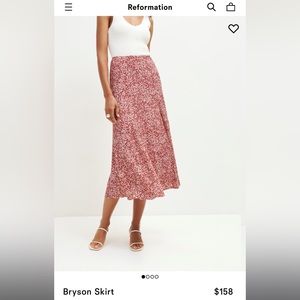 Reformation Bryson Skirt, size 2